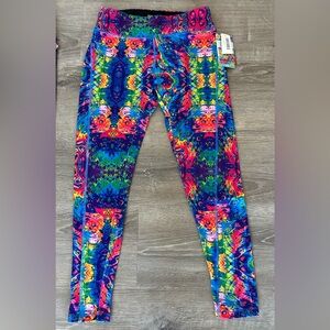 LuLaRoe Jordan Leggings with Multicolored Patterns Size Medium New with Tags